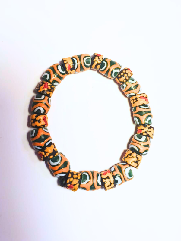 Asmara Natural bracelet Ashanti Green Paint